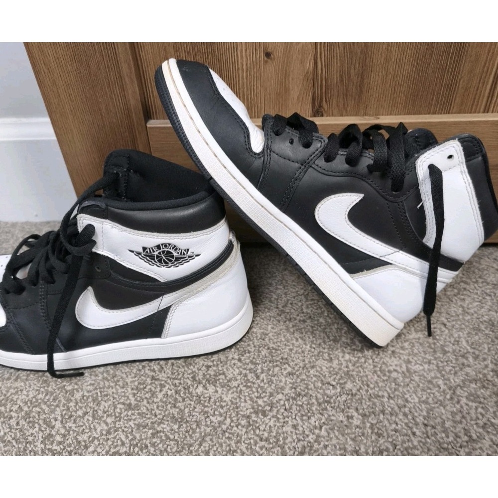 Nike Air Jordan 1 Retro High OG Black White Panda DZ5485-010 Womens 9